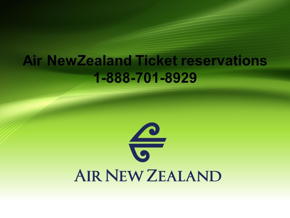 Air NewZealand Ticket reservations