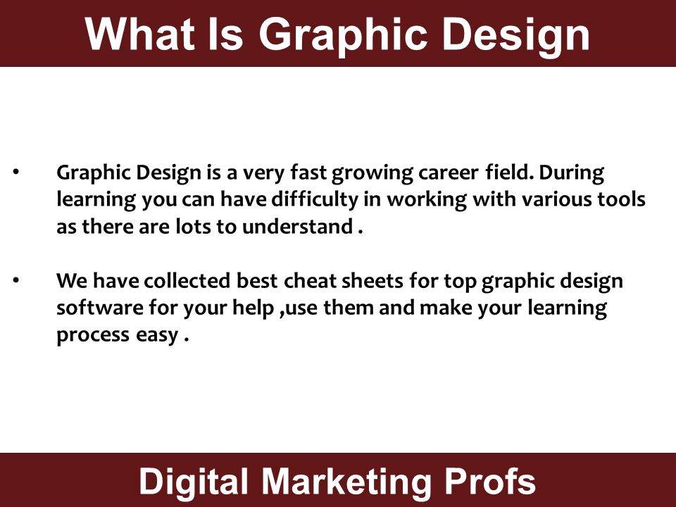 What Is Graphic Design Graphic Design is a very fast growing career field.