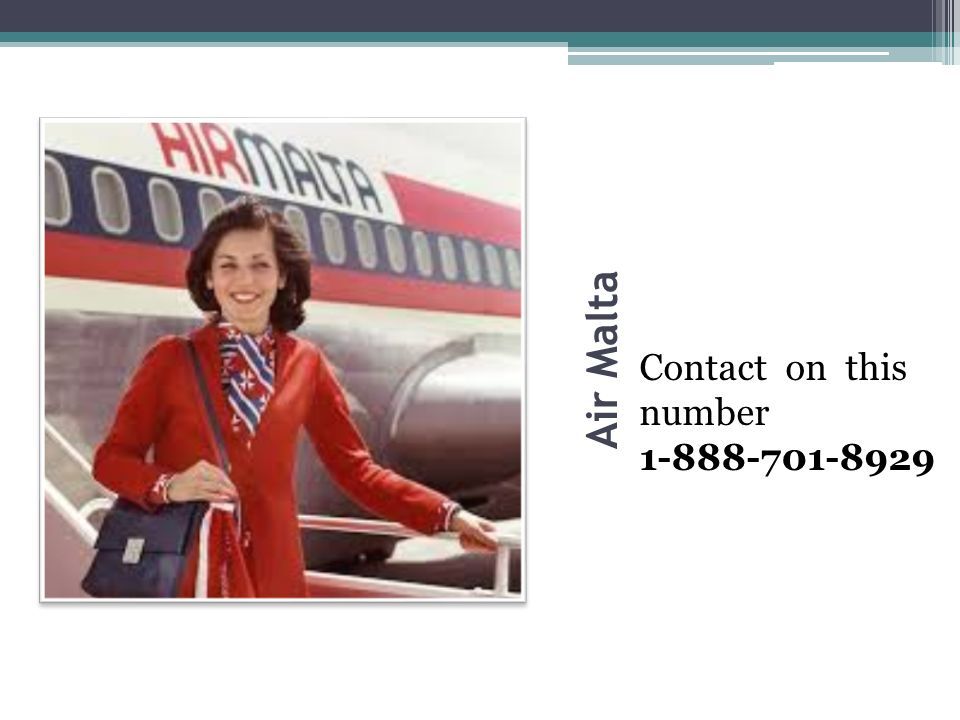 Air Malta Contact on this number