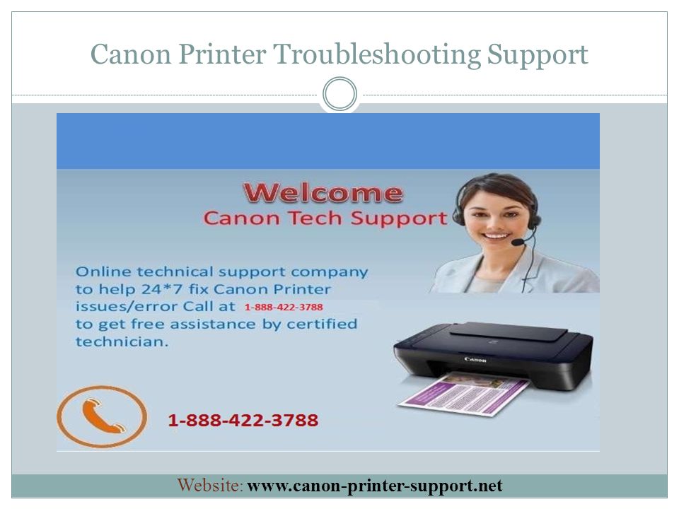 Canon Printer Troubleshooting Support Website :