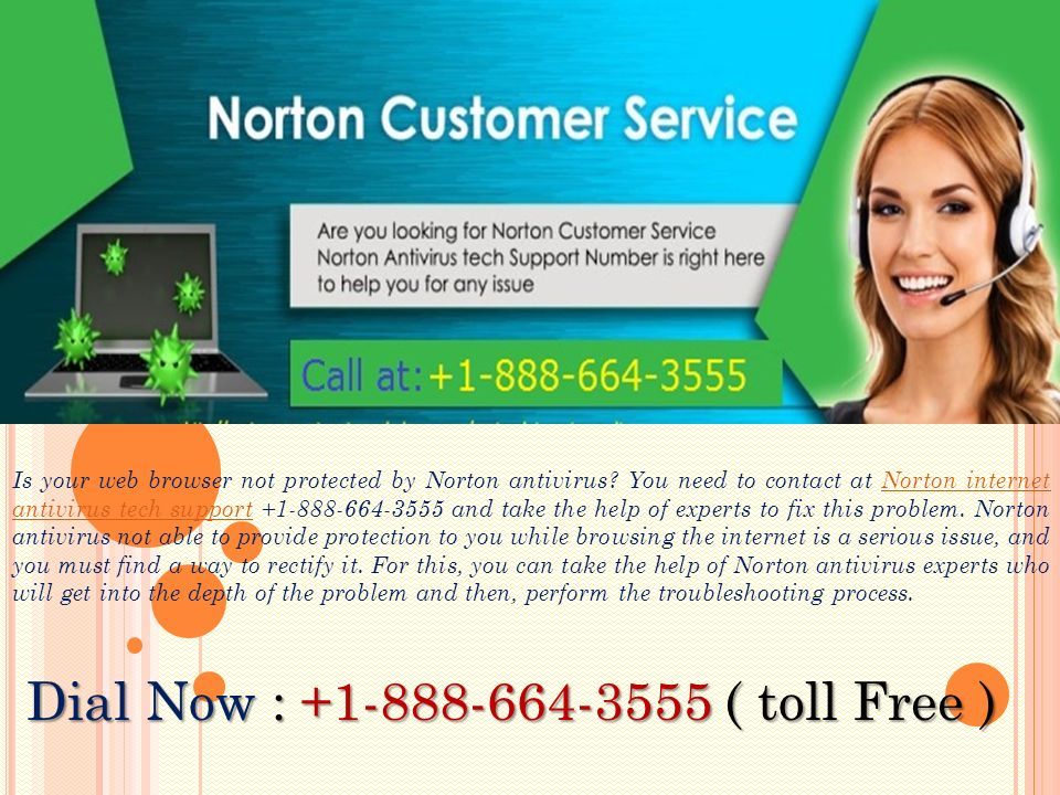 Is your web browser not protected by Norton antivirus.