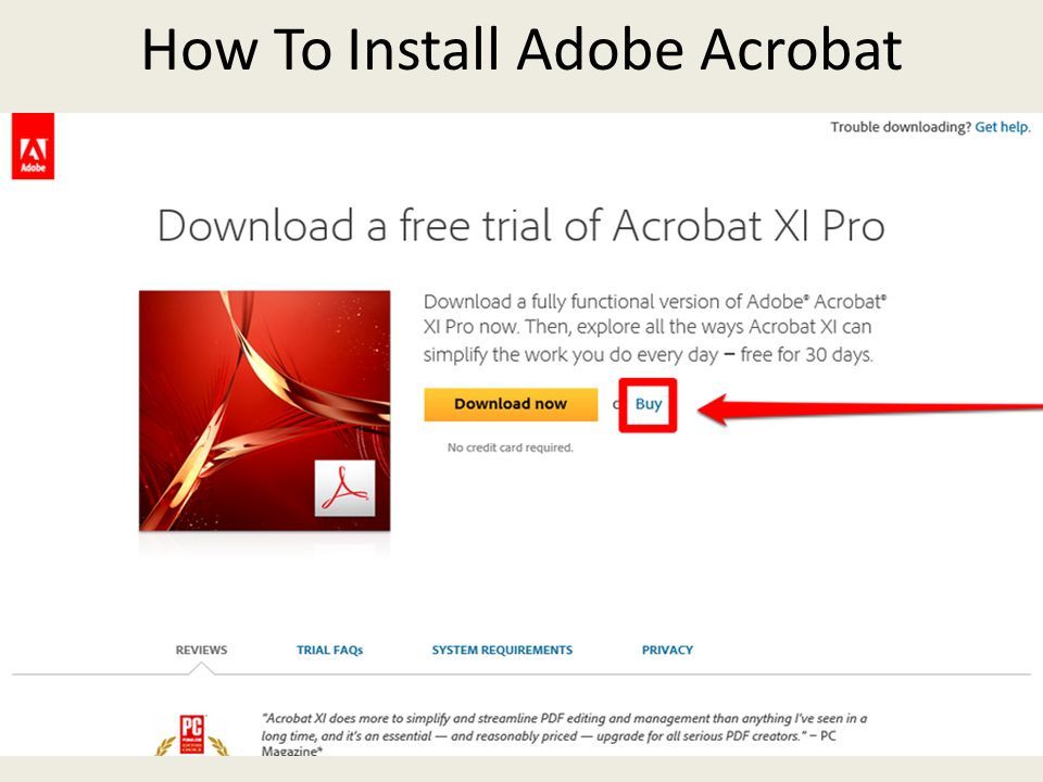 How To Install Adobe Acrobat