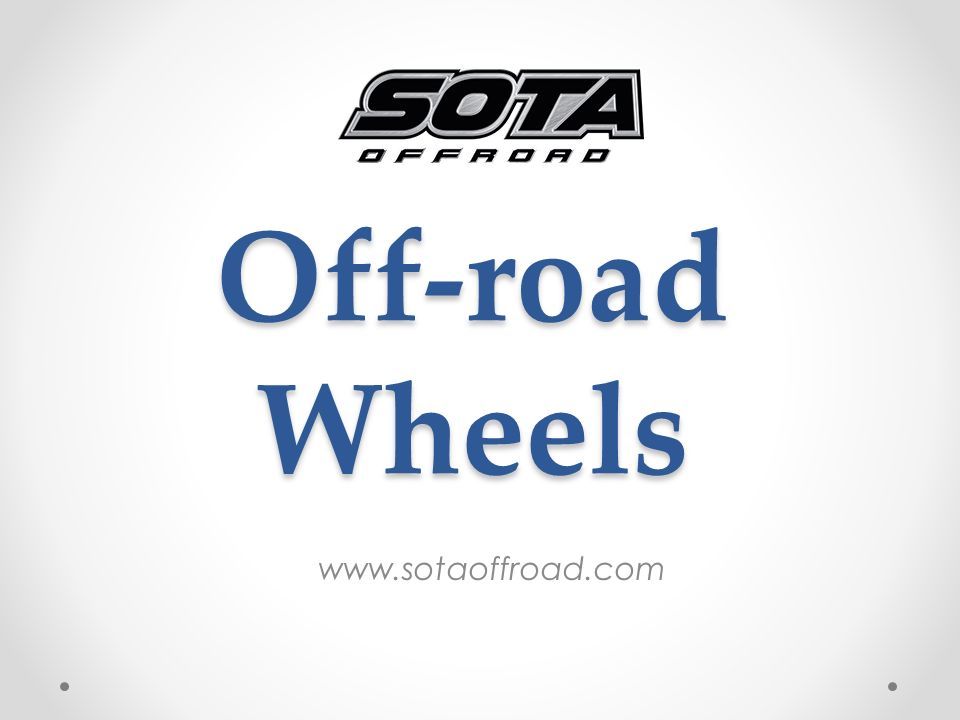 Off-road Wheels