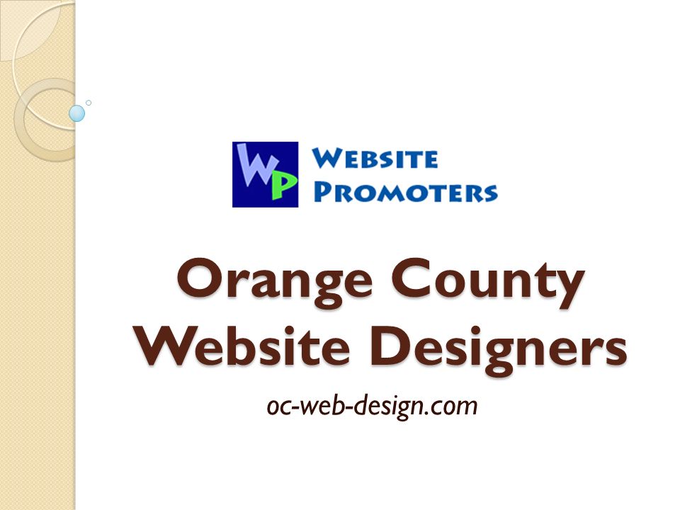 Orange County Website Designers oc-web-design.com