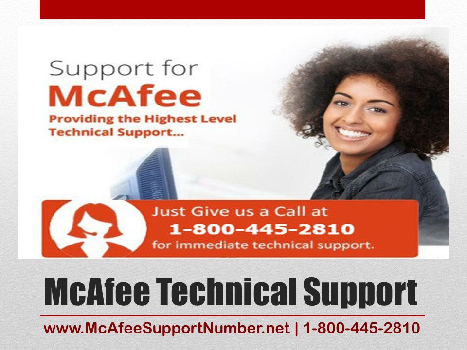 McAfee Technical Support   |