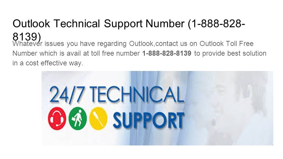 Outlook Technical Support Number ( ) Whatever issues you have regarding Outlook,contact us on Outlook Toll Free Number which is avail at toll free number to provide best solution in a cost effective way.