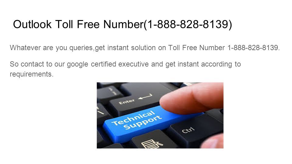 Outlook Toll Free Number( ) Whatever are you queries,get instant solution on Toll Free Number