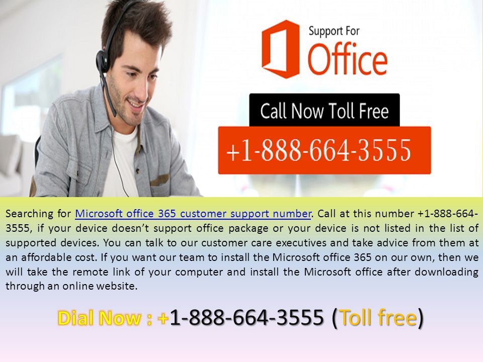 Searching for Microsoft office 365 customer support number.