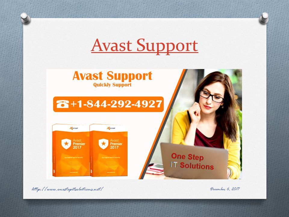Avast Support December 6,