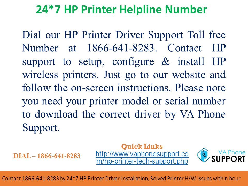 3 Contact by 24*7 HP Printer Driver Installation, Solved Printer H/W Issues within hour 24*7 HP Printer Helpline Number Quick Links   m/hp-printer-tech-support.php DIAL – Dial our HP Printer Driver Support Toll free Number at