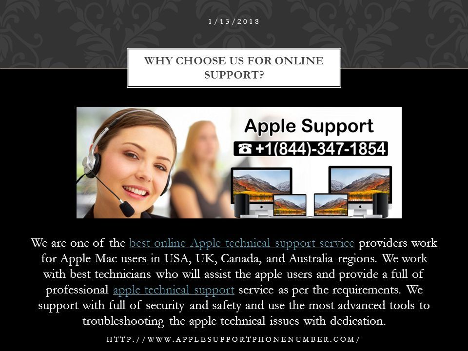 We are one of the best online Apple technical support service providers work for Apple Mac users in USA, UK, Canada, and Australia regions.