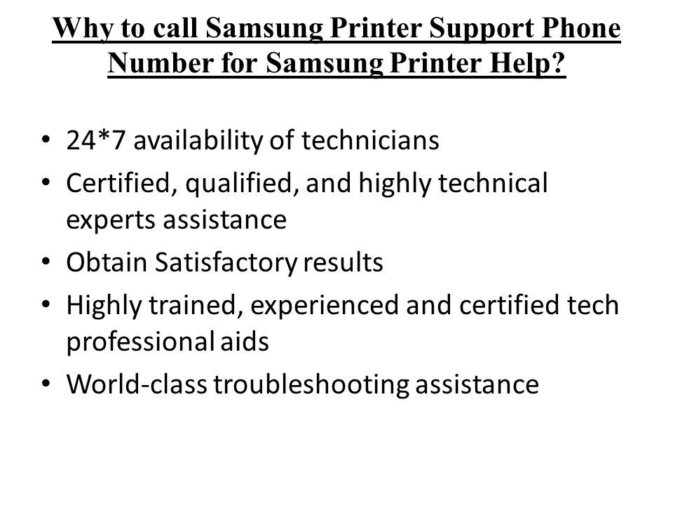 Why to call Samsung Printer Support Phone Number for Samsung Printer Help.