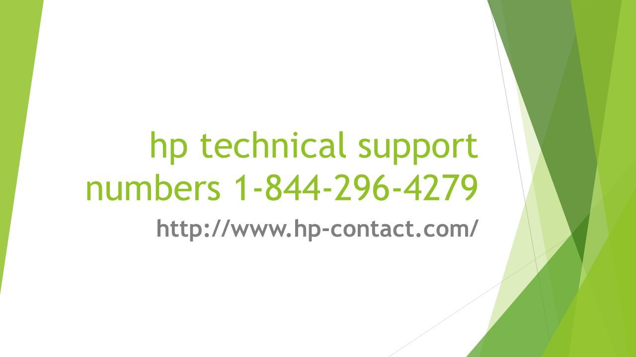 hp technical support numbers