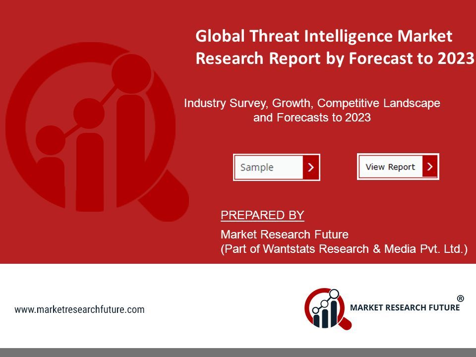 Global Threat Intelligence Market Research Report by Forecast to 2023 Industry Survey, Growth, Competitive Landscape and Forecasts to 2023 PREPARED BY Market Research Future (Part of Wantstats Research & Media Pvt.