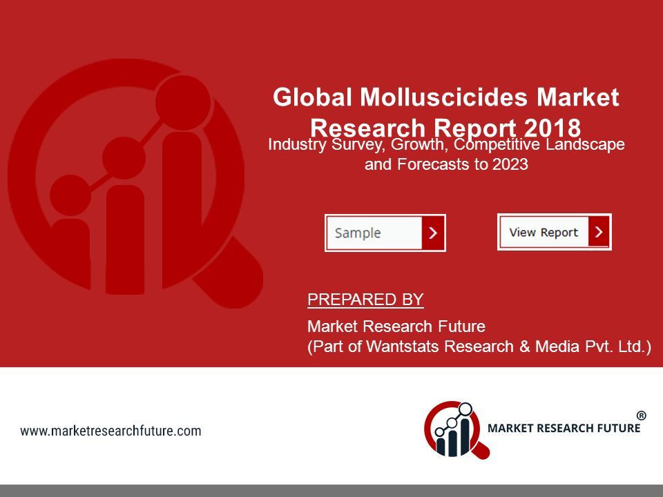 Global Molluscicides Market Research Report 2018 Industry Survey, Growth, Competitive Landscape and Forecasts to 2023 PREPARED BY Market Research Future (Part of Wantstats Research & Media Pvt.