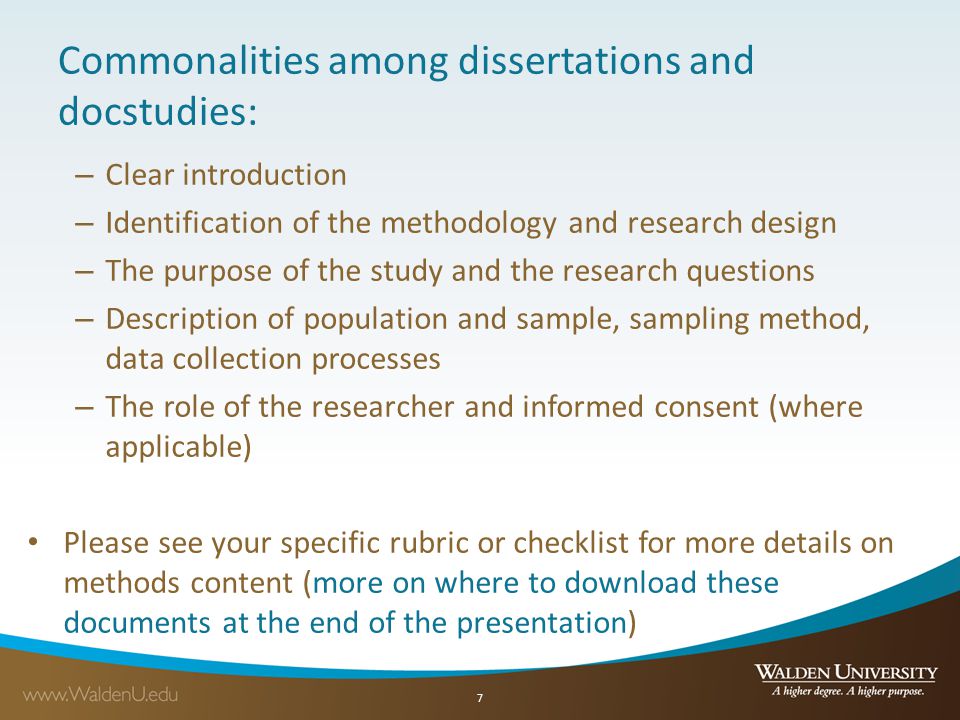 Doctoral dissertation research methods