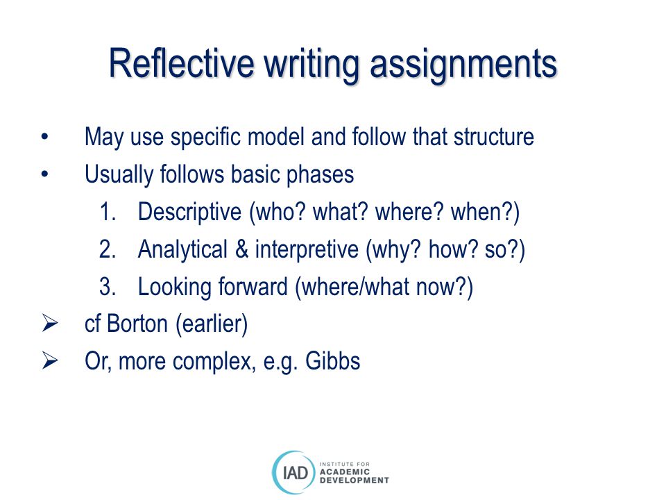 reflected essay reflected essay