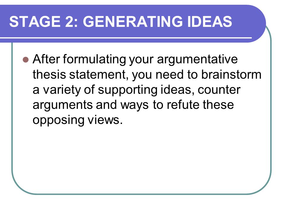What Is A Tentative Thesis Statement