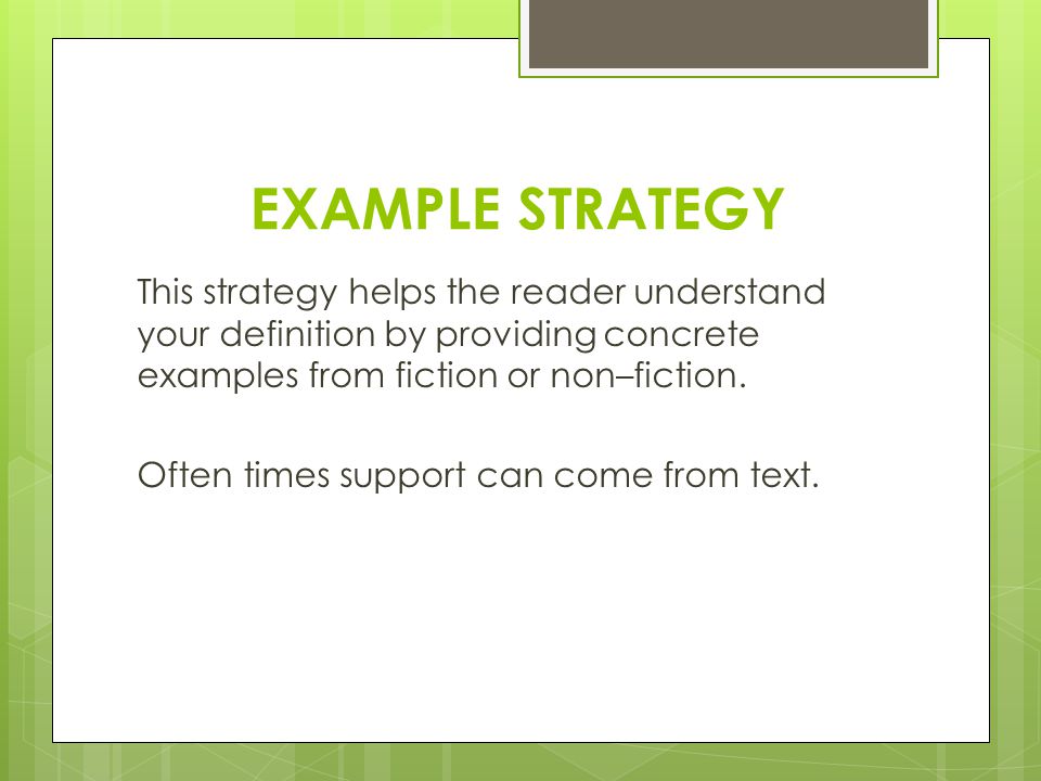 Examples Of Definition Essays