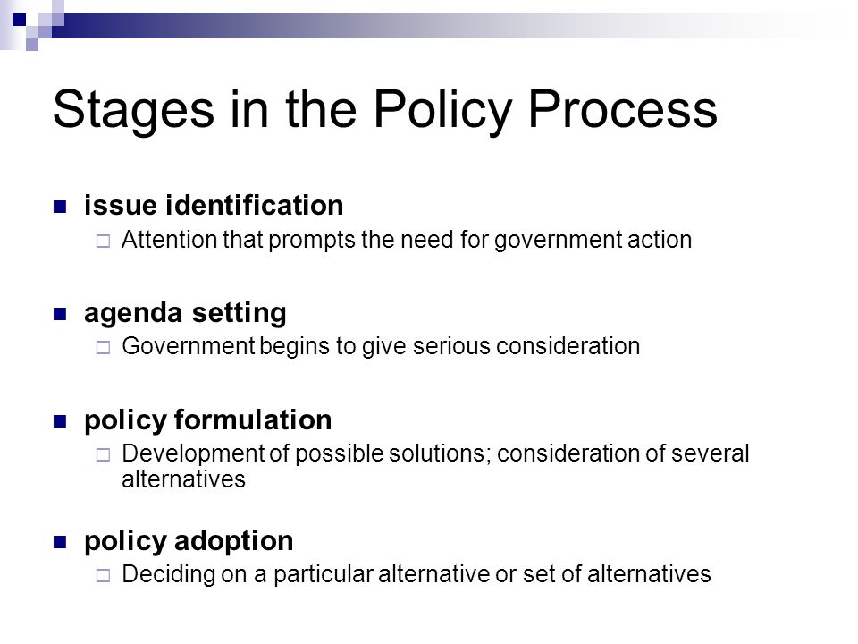 agenda setting definition
