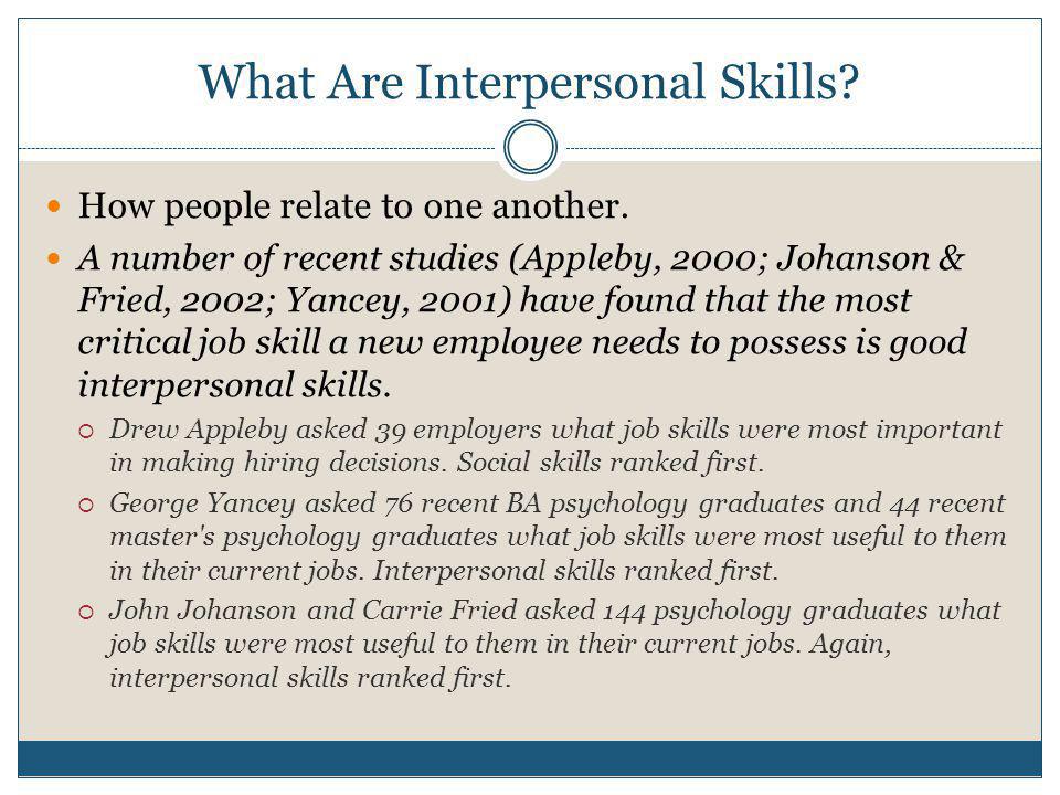 positive job skills