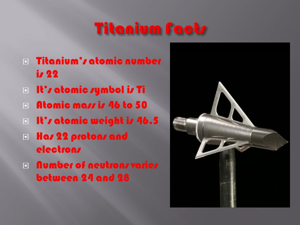 4 titaniums atomic number is 22 its atomic symbol is ti atomic mass is 46 to 50 its atomic weight is 465 has 22 protons and electrons - Periodic Table Titanium Atomic Mass 4 titaniums atomic number is 22 its atomic symbol is ti atomic mass is 46 to 50 its atomic weight is 465 has 22 protons and electrons - Periodic Table Titanium Atomic Mass