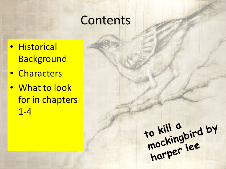 Introduction to kill a mockingbird by harper lee
