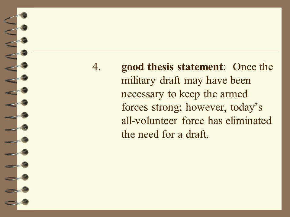 five characteristics of a good thesis statement five characteristics of a good thesis statement