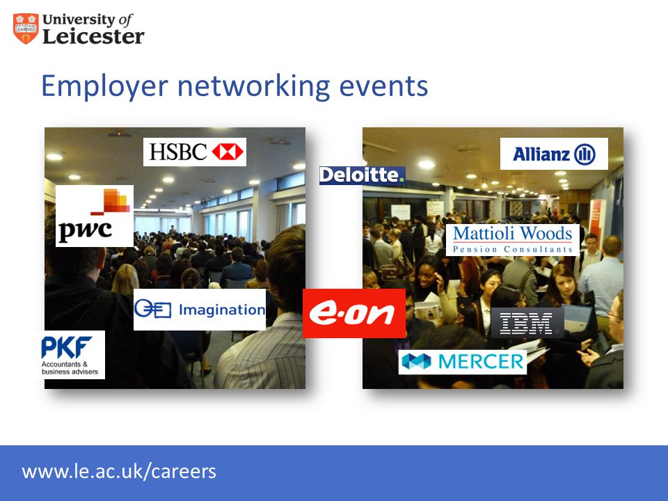 Employer networking events