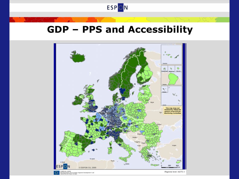 GDP – PPS and Accessibility