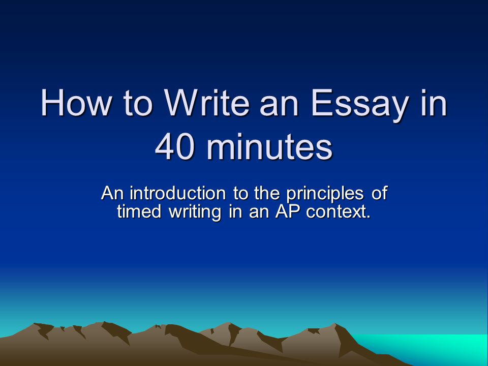 How To Write A Movie Essay