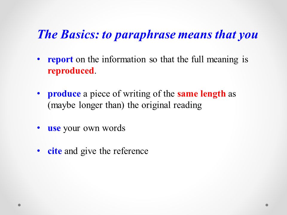 Dissertation Advice