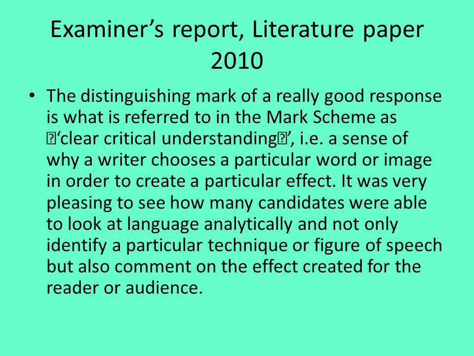 Essay Comparing Two Poems