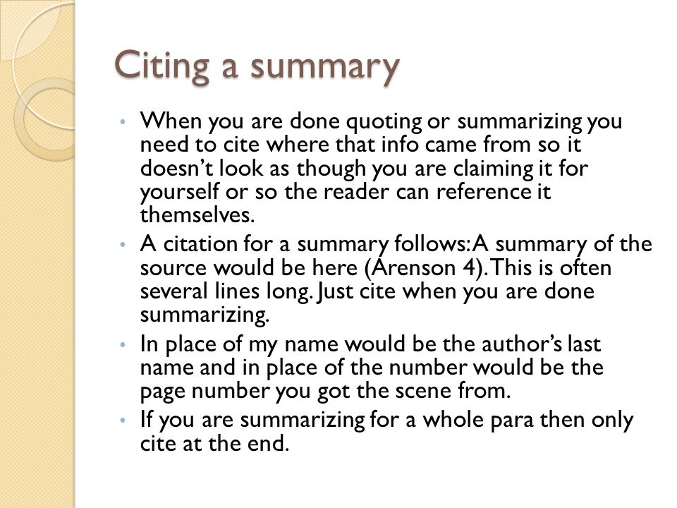 Cite An Essay