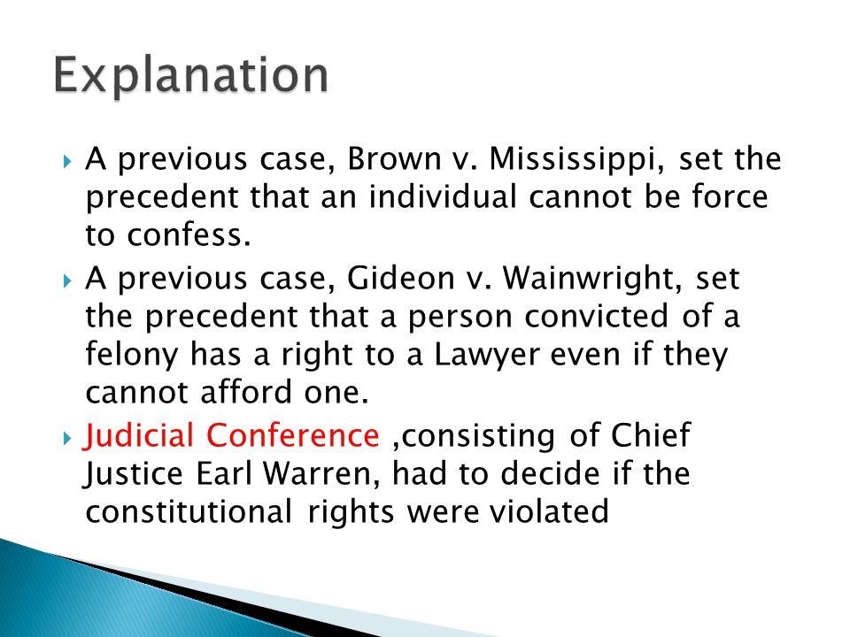  A previous case, Brown v.
