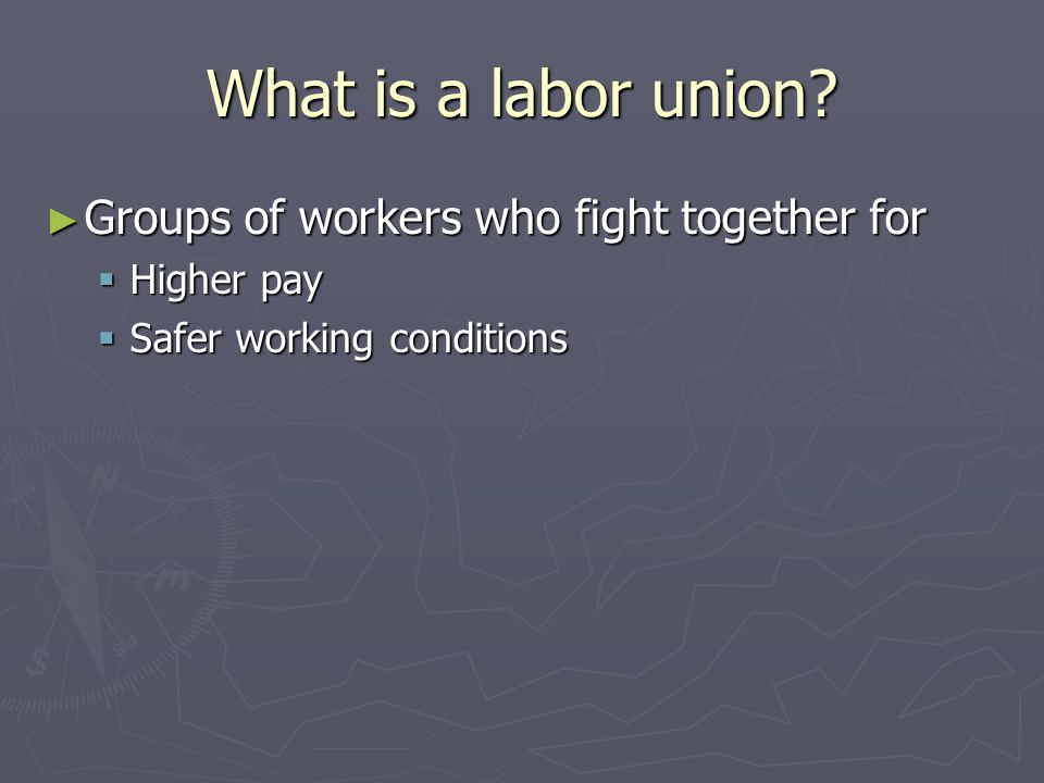What is a labor union.