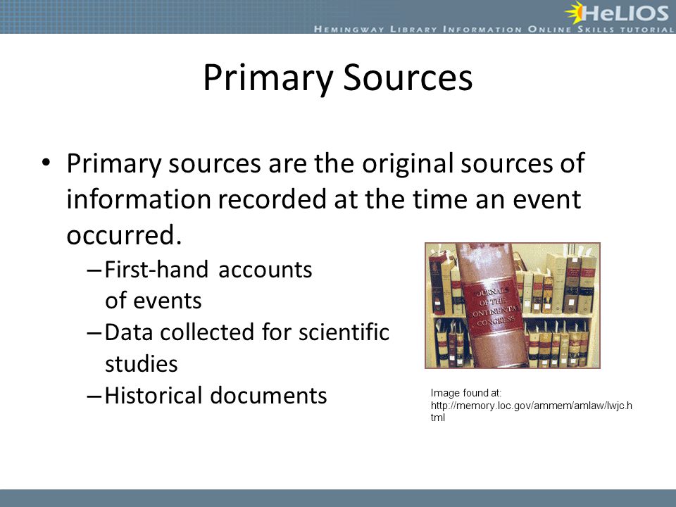 How to find secondary sources for a research paper