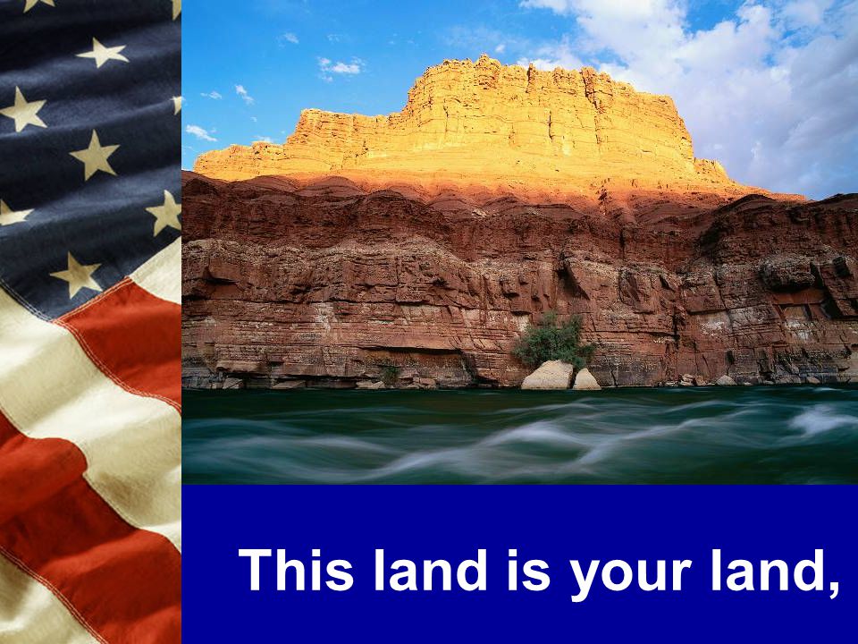 This land is your land,