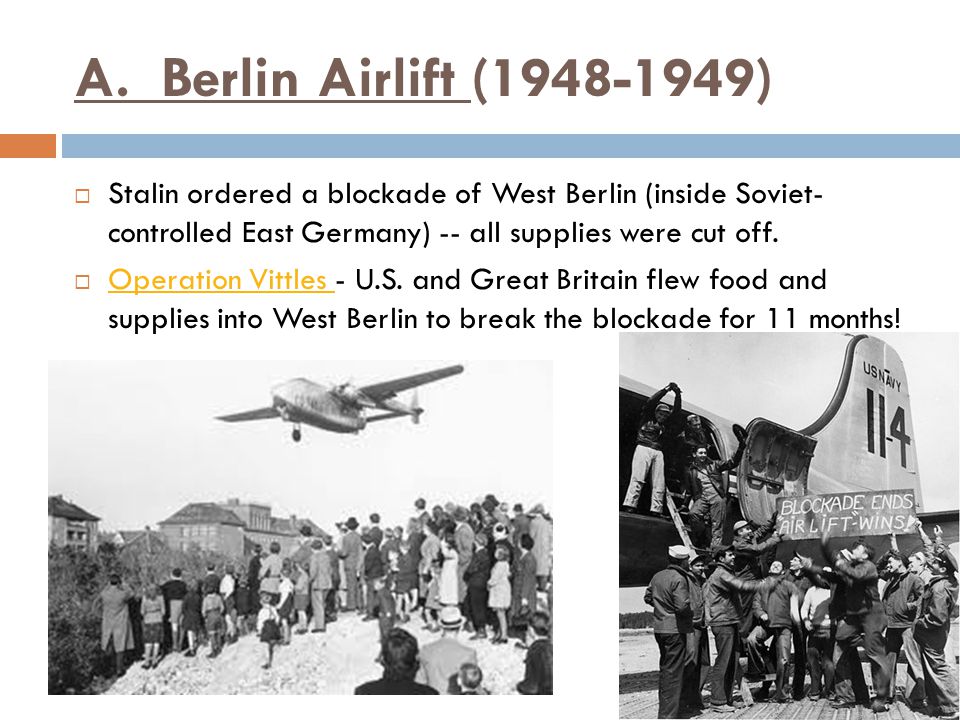 Image result for the beginning of the berlin blockade