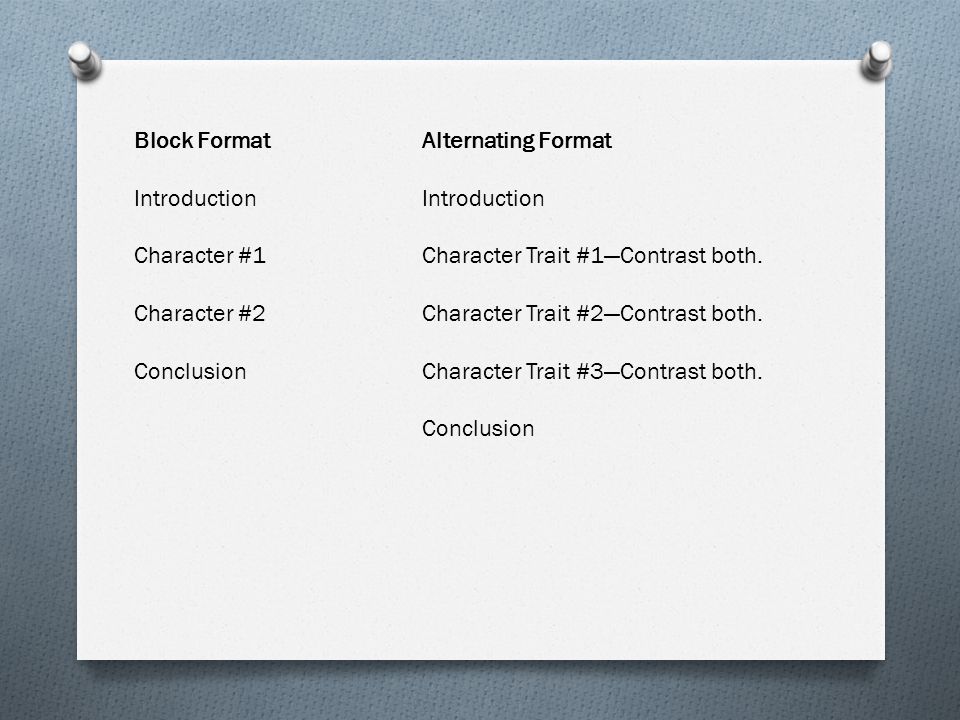 thesis statement compare contrast thesis statement compare contrast