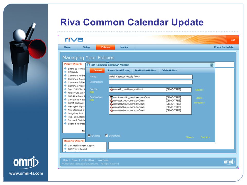 Riva Common Calendar Update Riva Road Map Priorities