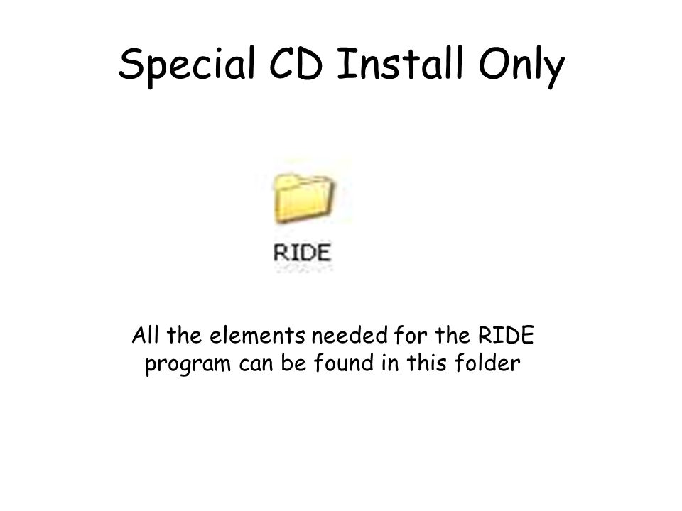 Install Program To Cd