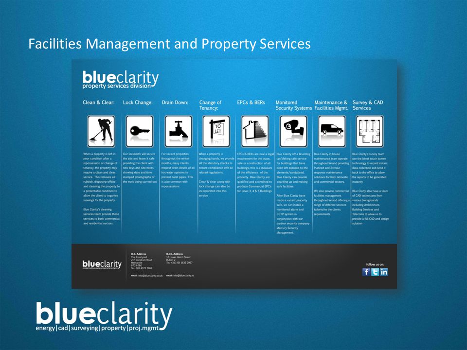 Facilities Management and Property Services