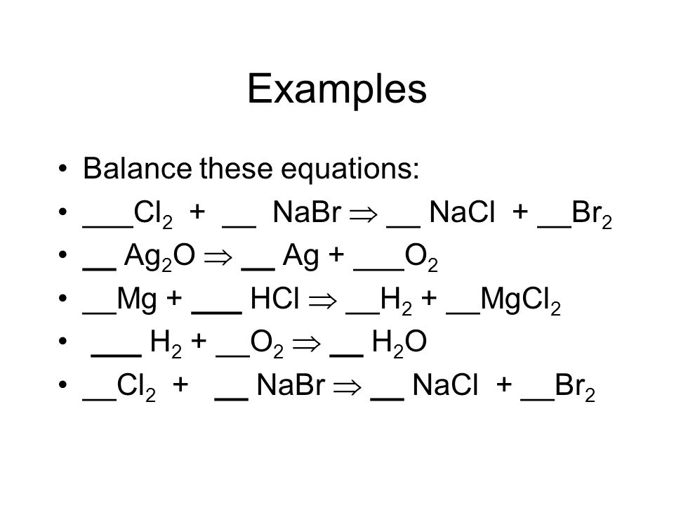 Balance Equation Examples Talkchannels Balancing An Equation Talkchannels