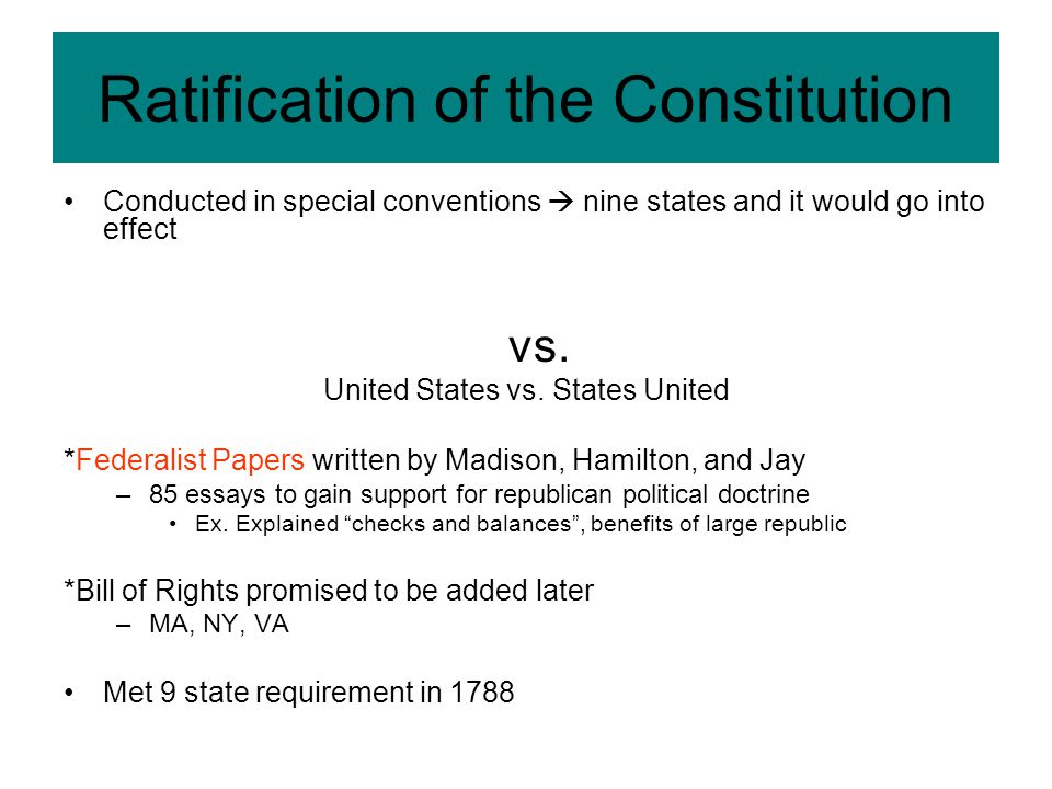 ratification constitution essays The prehistory and ratification of the american constitution essay ratification of the constitution in and ratification of the american constitution. ratification constitution essays The prehistory and ratification of the american constitution essay ratification of the constitution in and ratification of the american constitution.