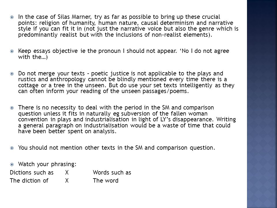 Genre Essay Questions