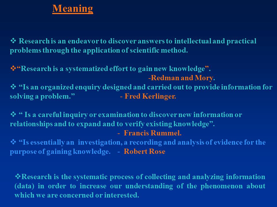 What Is Dissertation Research