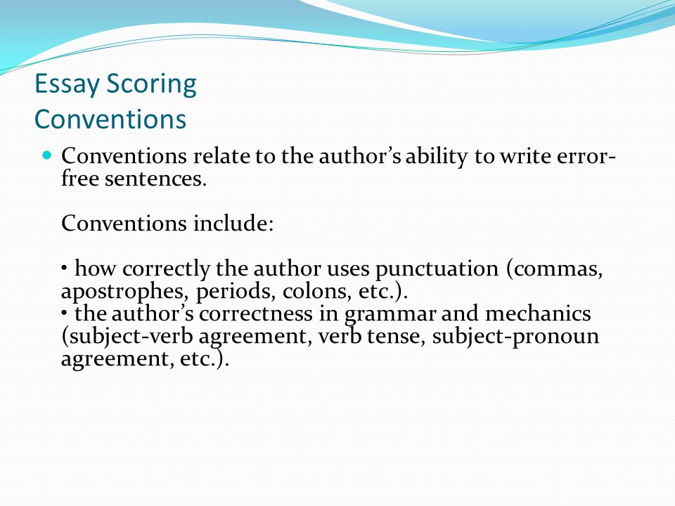 written essay scoring written essay scoring