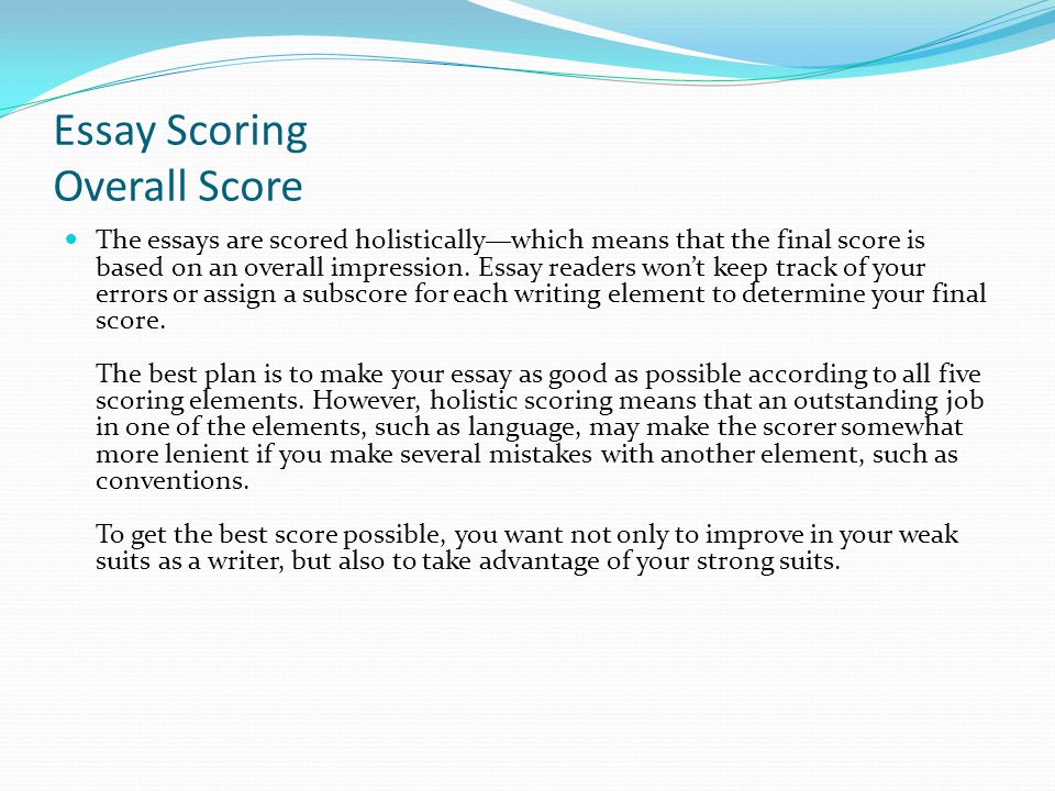 Written Essay