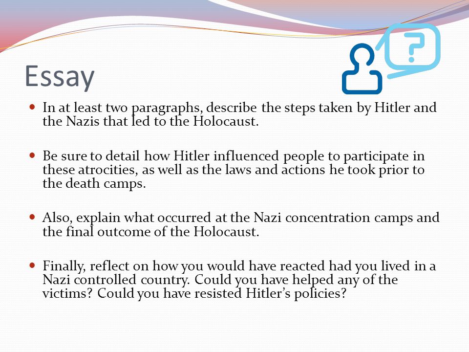 Holocaust Essays